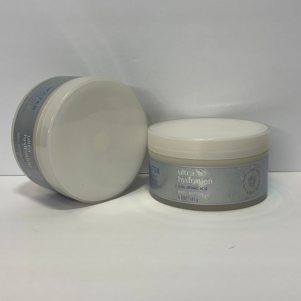 Bath & Body Works Water Winter Mint Body Butter Lot of 2 NEW 6.5 oz - Picture 10 of 12